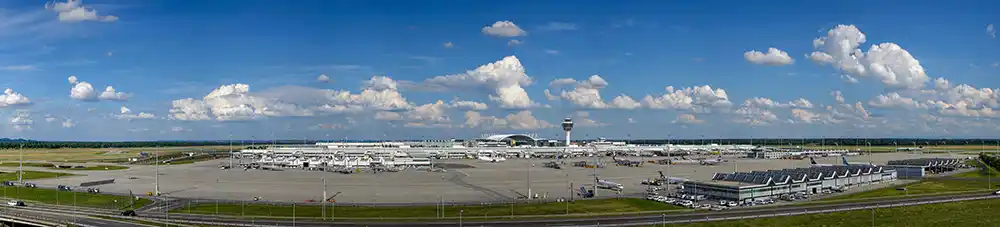 Der Flughafen München (MUC) - easy park and fly